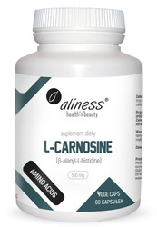 aliness l-carnosine 500mg 60 kap